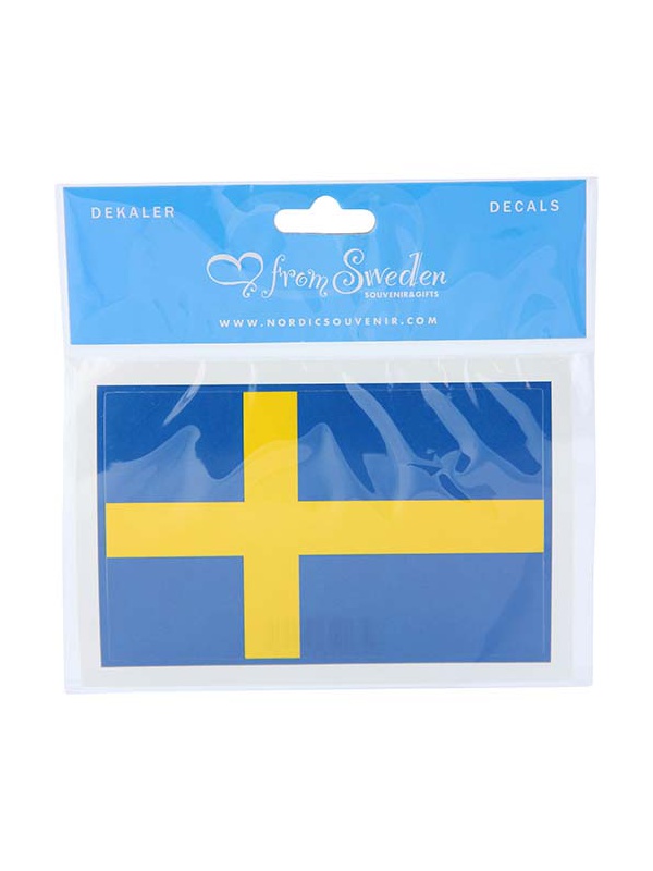 švédská vlajka - samolepka