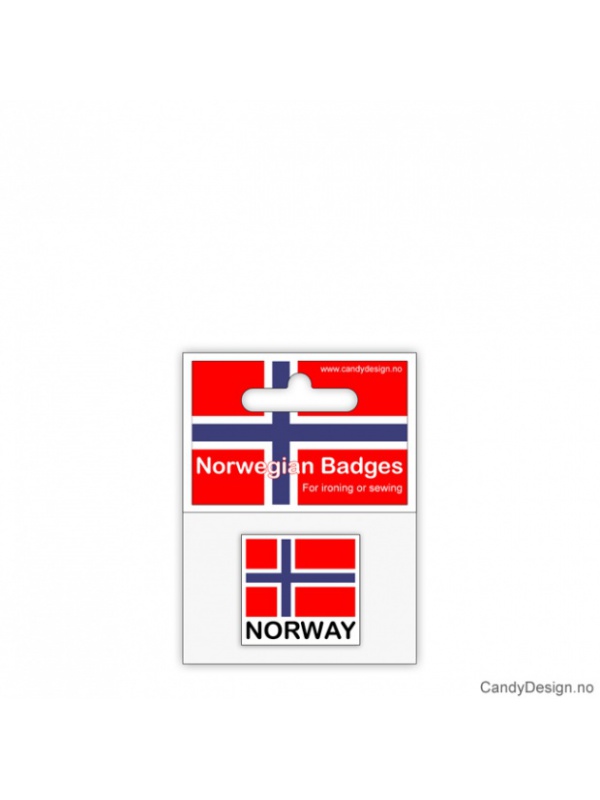 norská vlajka - samolepka
