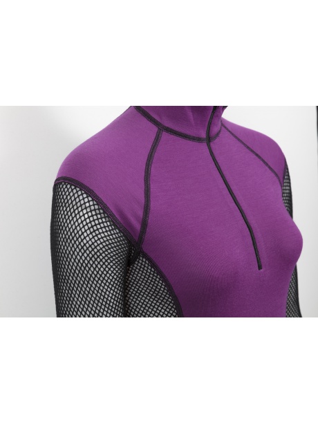 Wool Thermo Violet detail
