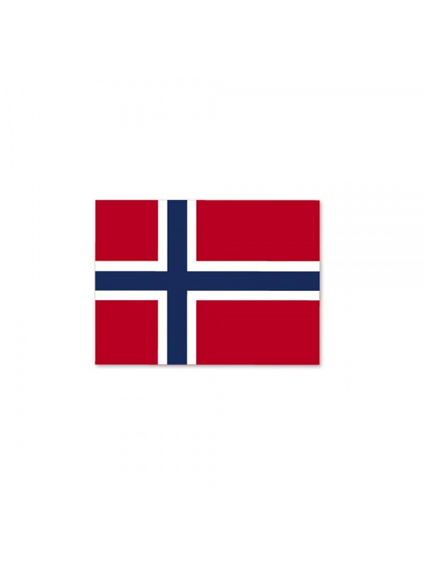 Samolepka s norskou vlajkou