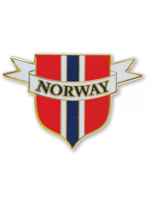 Odznak s norskou vlajkou