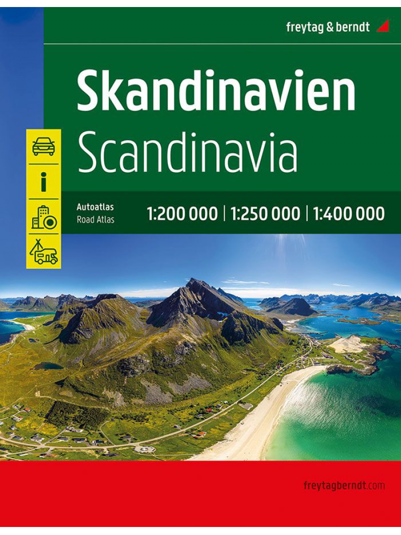 Autoatlas Skandinávie