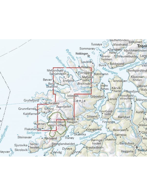 hoyfjellskart_senja_keipen_tredjefjellet přehled